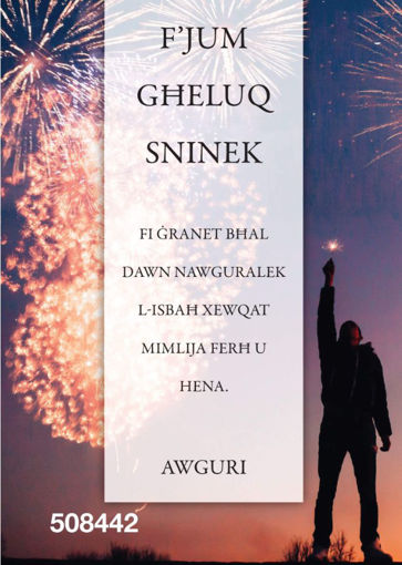 Picture of FJUM GHELUQ SNINEK KARTOLINA